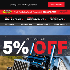 🚚 Finish checking out, 5% off won’t last much longer! 🚚