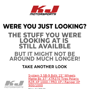 KJ Motorsports, eyeing something?