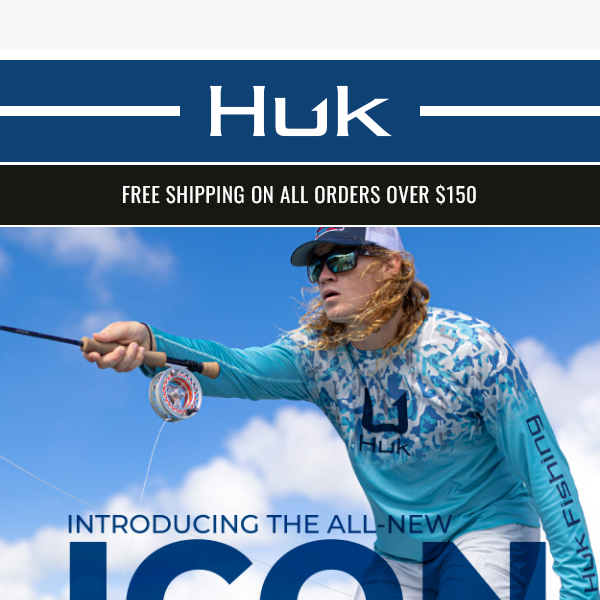 The Newly Revamped ICON Collection. - Huk Performance Fishing