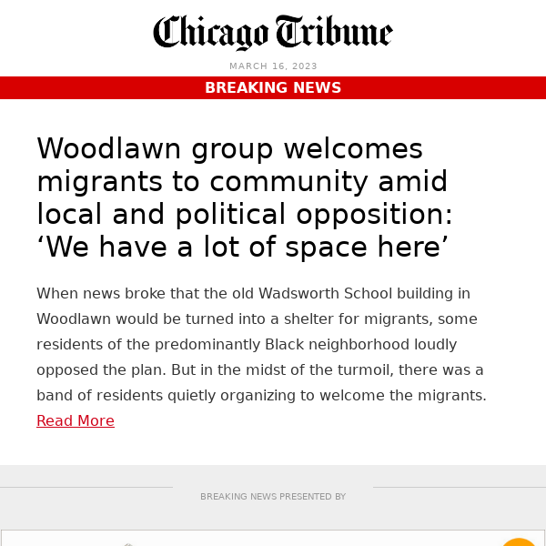 Woodlawn group welcomes migrants amid local and political opposition