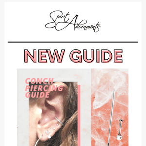 The ultimate CONCH PIERCING Guide ⚡️