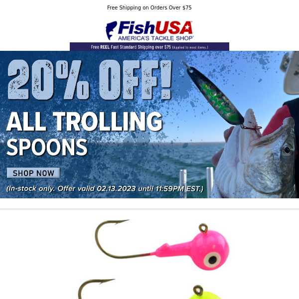 This Trolling Spoon Sale is Almost Over!