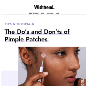 Pimple Patch 101: The Do’s and Don’ts