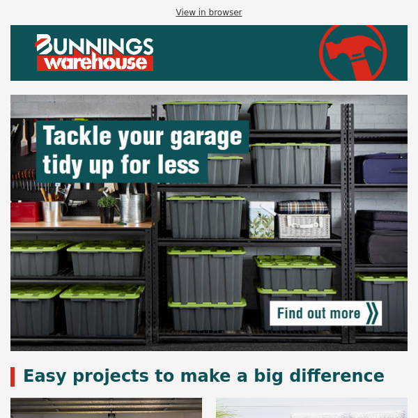 Montgomery 60L Grey And Green Heavy Duty Storage Container With Clip Lid -  Bunnings Australia