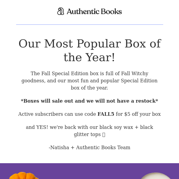 🎃Authentic Books Here! Fall Special Edition Box