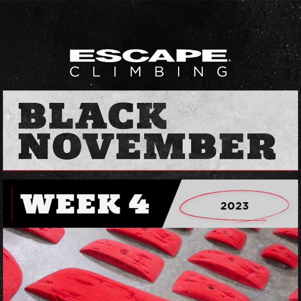 WEEK 4 BLACK NOVEMBER - BRAND NEW HOLDS 40% OFF