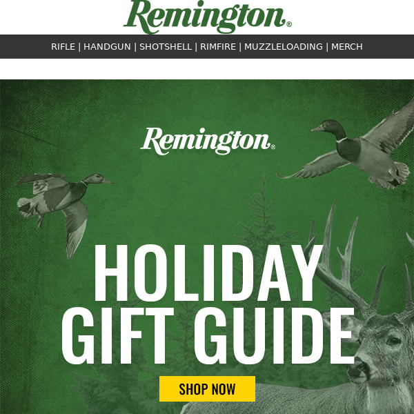 Remington Country Holiday Gift Guide