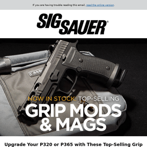 Top-Selling P320/P365 Grip Mods + Mags