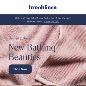 New Arrivals: Bathing Beauties