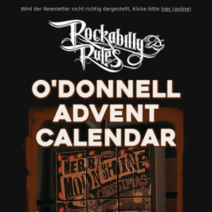 Hol Dir den O'Donnell-Adventskalender, bevor er wieder ausverkauft ist! 🔥