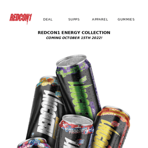 COMING SOON Redcon1 Energy + Shipping Improvements💪