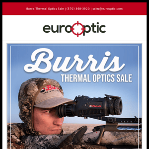 Huge Savings on Burris BTS Thermal Riflescopes!