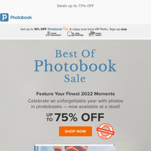 Best of Photobook Sale Starts Now  🎇