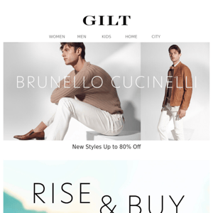New Brunello Cucinelli Up to 80% Off | 6-Hour Scores