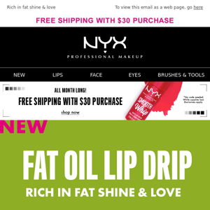 Guess what?🤔 Fat Oil Lip Drip is OUT NOW💋