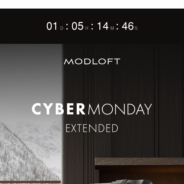 Modloft's Extended Cyber Monday Event! - Unlock Exclusive Savings