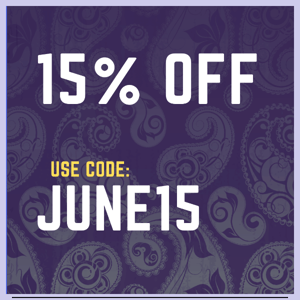 15% OFF COUPON!