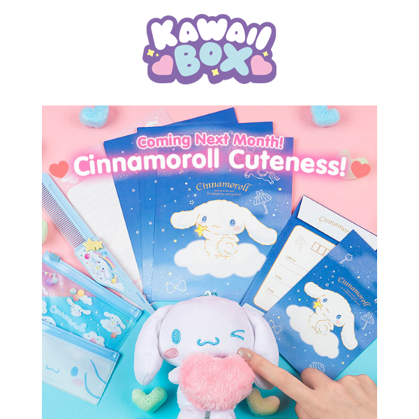 Perfect Valentine's Day with Cinnamoroll! 💖☁️