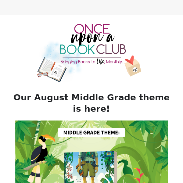 August Middle Grade Theme Reveal! 🗺️