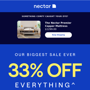 Looking at The Nectar Premier Copper Mattress? + NOW 33% Off
