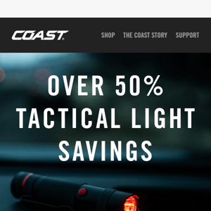 Save 50% on this tactical light