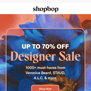 LIVE: the Designer Sale