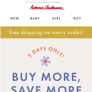 Buy More, Save More Starts NOW!