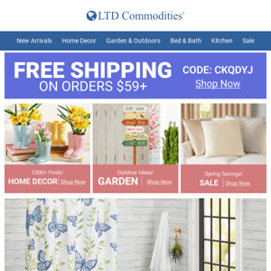 New Bed & Bath Values For Spring