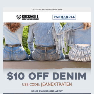 Extended SALE 🤯 $10 Off Denim!