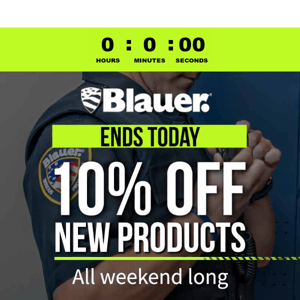 [Ends Today] Save 10% on New Products