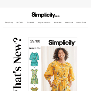 Shop Fresh Styles from Simplicity, Mimi G and More.