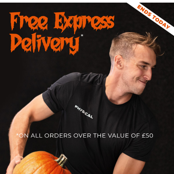 Free express delivery this Halloween* 🎃🎃 - Ends Today