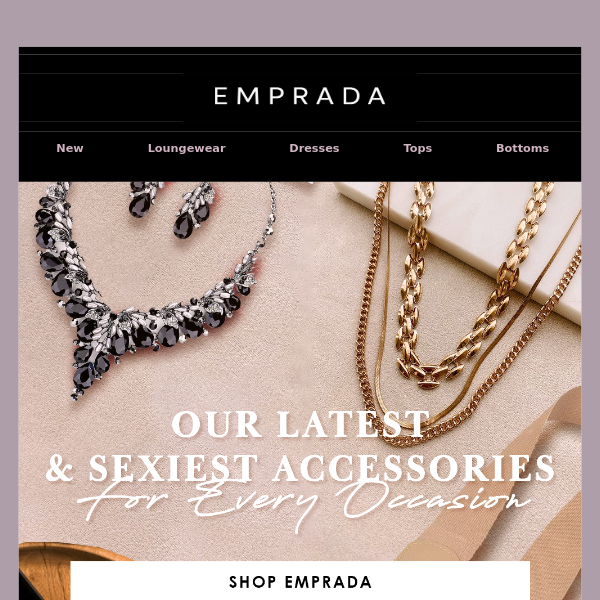 Shine bright with Emprada accessories 💎