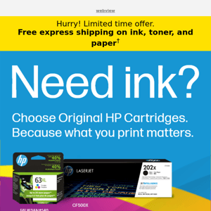 We’ve got an ink-credible offer inside