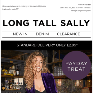 Long Tall Sally, did you miss it? 