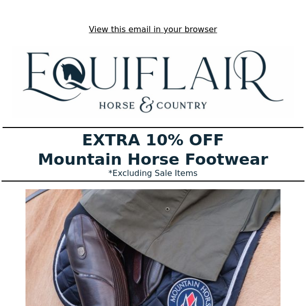 EXTRA 10% OFF MOUNTAIN HORSE!