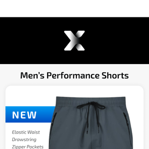 🔹 All New: Men's Performance Shorts 🔹