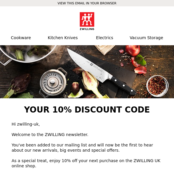 Welcome to ZWILLING