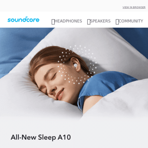 A Quiet Night's Sleep Is Here 😴 | All-New Sleep A10
