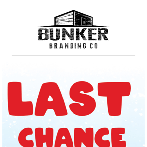 Last Chance for Christmas Delivery