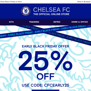 Celebrate The Win With 25% Off