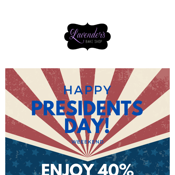 A Presidential Offer For You!!! 40% OFF