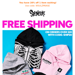 🙂 That free shipping feeling