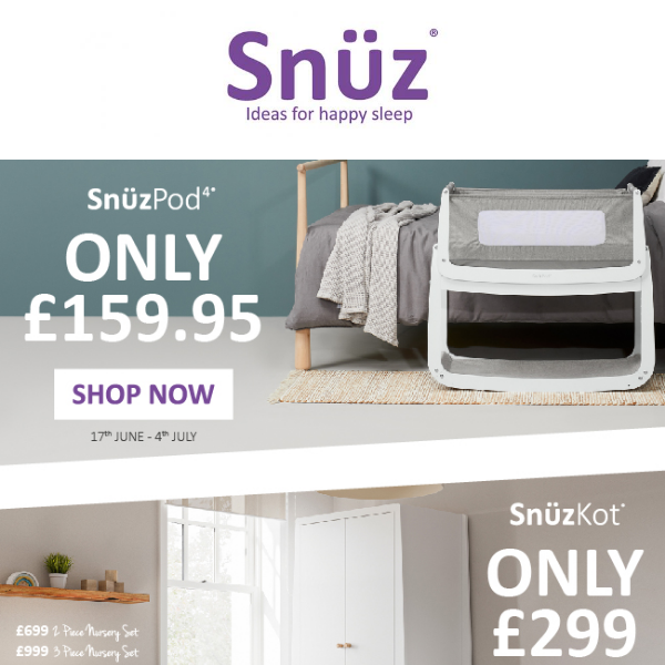 Save BIG SnuzKot & Furniture Sets 🏃⏳