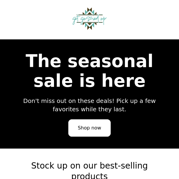 Gussied Up Online - Latest Emails, Sales & Deals