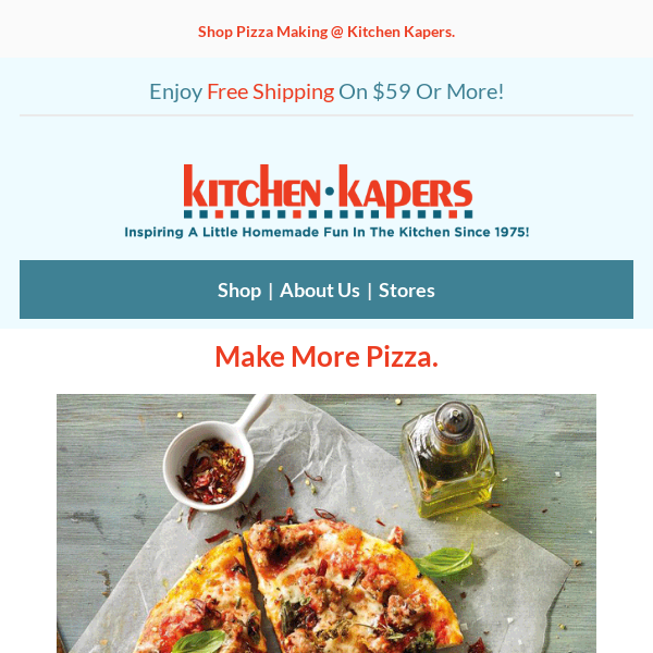 🍕 Make pizza! - Kitchen Kapers