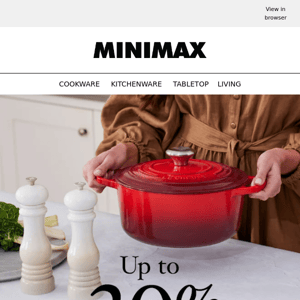 Le Creuset Savings | Up to 30% off