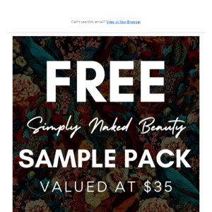 FREE SNB Sample Pack - ONLY 50 AVAILABLE! 😱