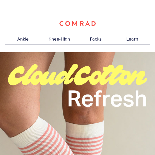 CloudCotton Compression Socks – 2-Pack
