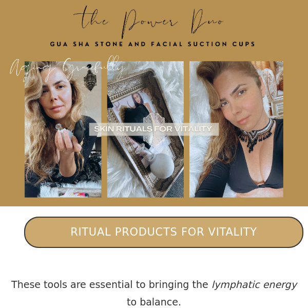 RITUAL PRODUCTS FOR VITALITY